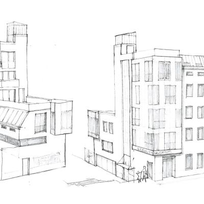 Leeuwenhoekhuis 3d Schets 2013